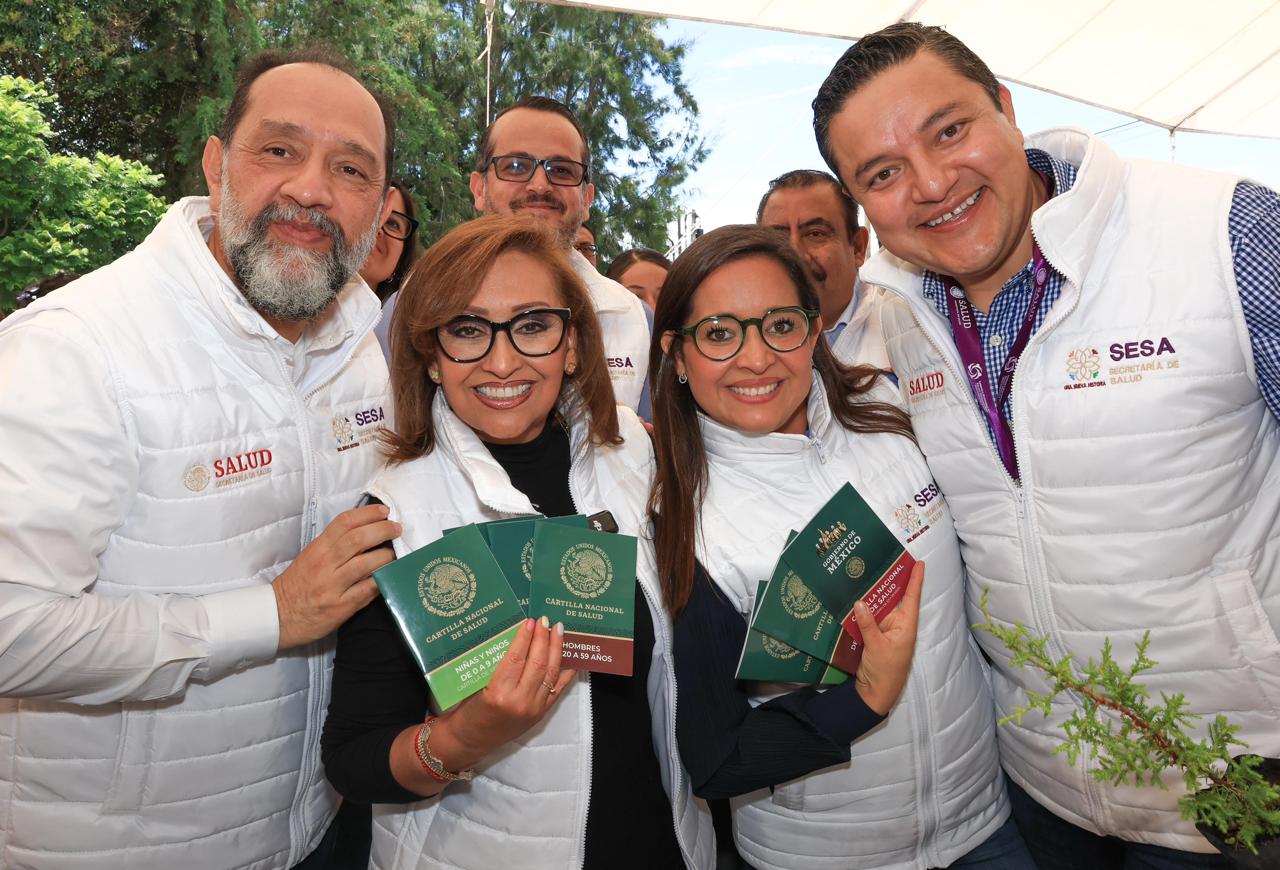 Encabeza Lorena Cuéllar inicio de Jornada Nacional de Salud 2024 en Atltzayanca